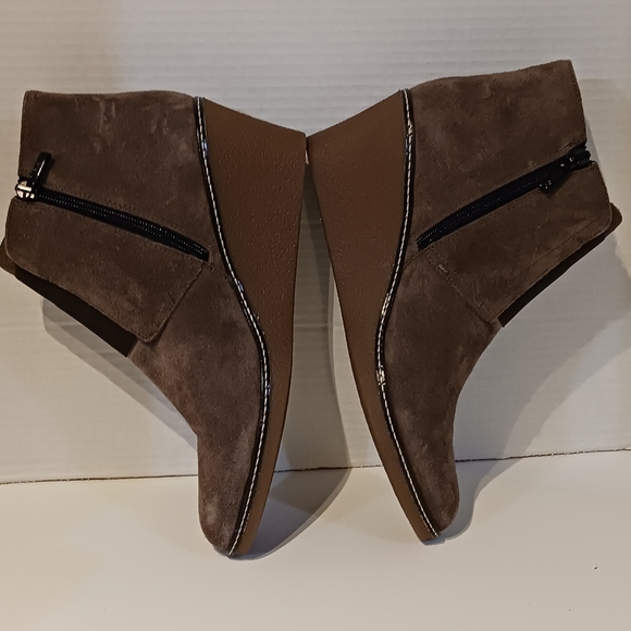 THE FLEXX Womens ‎ Moira Wedge Boot in Brown  Suede sz. 10 - Picture 6 of 11